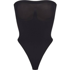 SKIMS Seamless Sculpt Strapless Thong Bodysuit - Onyx