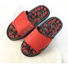 Foot- & Leg Massagers SRJ STAR Red, 42/43 EU Reflexology Sandals Foot Massager Slippers Acupressure Home Massage Shoes