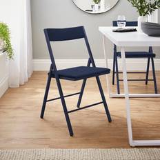 Dunelm Chairs Dunelm Emily Folding Velvet Luxe Kitchen Chair