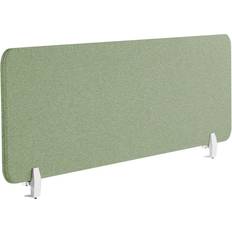 Green Room Dividers Beliani Desk Screen 130 WALLY Room Divider