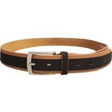 Mens Two Tone Leather Belt