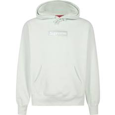 Supreme Unisex Jumpers Supreme Box Logo "FW23 Light Green" Hoodie unisex Baumwolle Grün