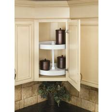 White Kitchen Cabinets Rev-A-Shelf RSEF1778