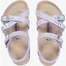 Faux Leather Sandals Birkenstock Birkenstock Girls Purple Faux Leather Sandals Purple