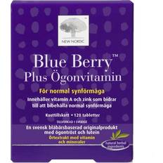 A vitamin New Nordic Blue Berry Plus Eye Vitamin 120 st