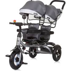 Chipolino Babyshoppen Dreirad 2Play Lenkstange Drehbar Grau