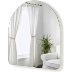 Brass Wall Mirrors Umbra Hubba Arched Brass Wall Mirror 34.2x36.2"