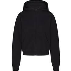 SKIMS Classic Zip Up Hoodie - Onyx