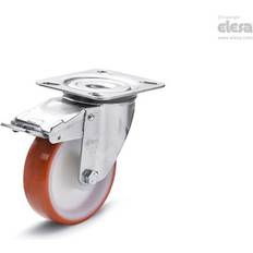 Brake Casters Elesa Castor RE.FF-100-SBF-N