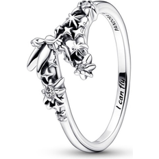 Pandora Anelli Pandora Disney Tinker Bell Sparkling Ring - Silver/Transparent