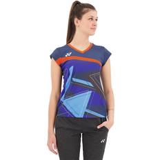 Yonex 261 Short Sleeve T-shirt Blue Woman