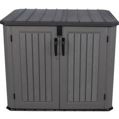 Lifetime Horizontal Storage Shed 5 Ft x 3 Ft Grey