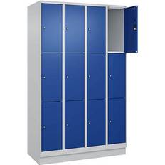 4 Compartments Light Grey Gentian Blue 1200 mm