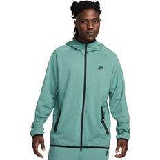 Sweaters Nike Men's Tech Lightweight Knit Full-Zip Hoodie in Green, FD4501-361