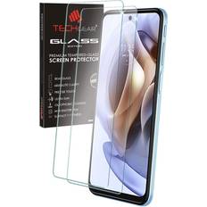 TechGear 2 Pack of GLASS Edition Compatible for Motorola Moto G32, Tempered Glass Screen Protector Covers [9H Hardness] [No-Bubble]