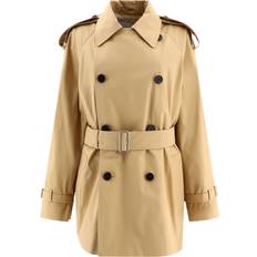 Burberry Frakker Burberry Giu Coats - Beige/Donna