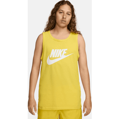 Men - Yellow Tank Tops Nike Men's Sportswear Tank Top in Yellow, AR4991-718