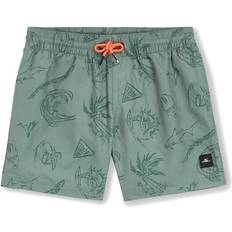 O'Neill Kid's Mix & Match Cali Print 13'' Swim Shorts Swim brief 140, turquoise