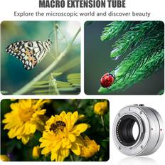 Makro Objektivadapters Tomtop Jms FOTGA Macro Extension Tube Ring Set 10mm 16mm Auto Focus Adjustable Aperture Replacement Lens Mount Adapter