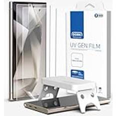 Whitestone DOME GLASS Whitestone UV GEN film skärmskydd med UV-ljus för Samsung Galaxy S24 Ultra [2-pack]