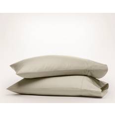 Boll & Branch Signature Organic Cotton Hemmed Pillowcase Set King Funda de almohada Natural