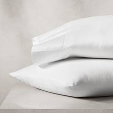 Boll & Branch Reserve Pillowcase Set King Funda de almohada Blanco