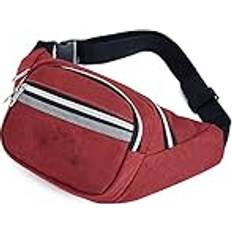 AQQWWER AQQWWER Midjeväska Outwear Vattentät påse Fanny Pack Waist Pack Belt Väska Vattentäta Kvinnor Color 3