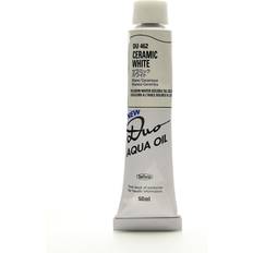 White Oil Paint Holbein Duo Aqua Artist Oil Color ceramic white 50 ml
