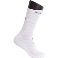 Black Crown Premium High Socks White