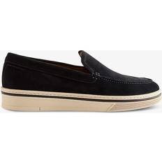 Ted Baker Men Low Shoes Ted Baker Mens Navy Hampshr Court Slip-on Leather Loafers Eur Men