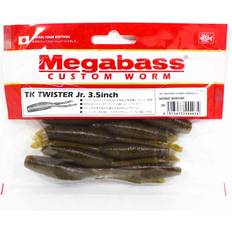 Fiskeutrustning megabass Soft Lure TK Twister JR 3,5 Inches Noike Räkor 4074