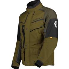 Scott Voyager Dryo Waterproof Motorcycle Textile Jacket - Black/Green