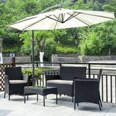 Bigzzia Rattan Outdoor Lounge Set