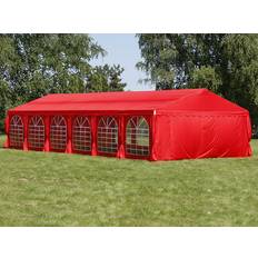 Dancover Partytält Festtält UNICO 6x12m, Röd