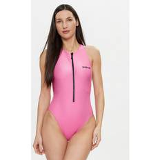 Calvin Klein Pink Swimsuits Calvin Klein Intense Power Raceback Swimsuit Pink, Pink, Xs, Women