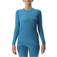 UYN Evolutyon Biotech langarm Funktionsshirt Damen Q069 thaitian tide Blau