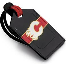 Travel Accessories Flames Personalized Leather Luggage Tag