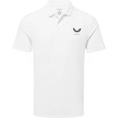 Castore Essential Golf Polo Shirt White GMC30689-020