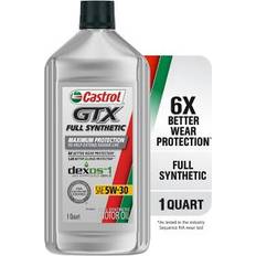 5w30 Motor Oils Castrol GTX Full Synthetic 5W-30, 1QT Motor Oil 1.06gal