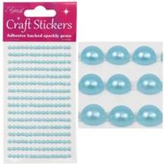 Oaktree Eleganza Pearl Stickers Blue One Size