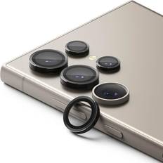 Samsung Galaxy S24 Ultra Kameraobjektiv Panzerglas Schwarz