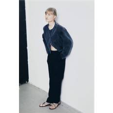 H&M Bukser & Shorts H&M Dame Sort Joggers hørblanding