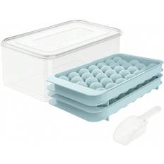 Shein Round Ice Cube Tray With Lid Trash Can Ice Ball Isform