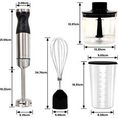 Stainless Steel Foot Hand Blenders Total Chef Kenmore Immersion Hand Blending Stick