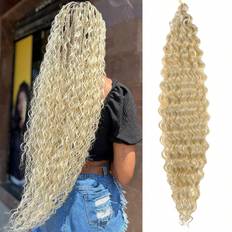 Shein 20/22/30 Inch Blonde Soft Ocean Wave Crochet Hair Deep Wave Twist Crochet
