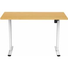 Yes (Electric) Writing Desks Happiness M100 White/Oak Writing Desk 60x120cm