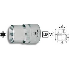 Punte per dado Hazet 900-E11 TORX Esterno Inserto 12.5 mm Punta per dado
