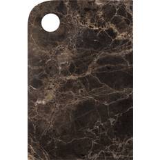 Mette Ditmer Marble Medium 20 x 30 cm - Brown Plateau de service