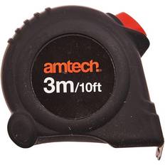 AmTech Self-Locking 5m In Black Measurement Tape