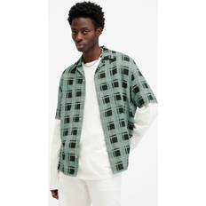 AllSaints Flannel Shirts AllSaints Big Sur Checked Relaxed Fit Shirt